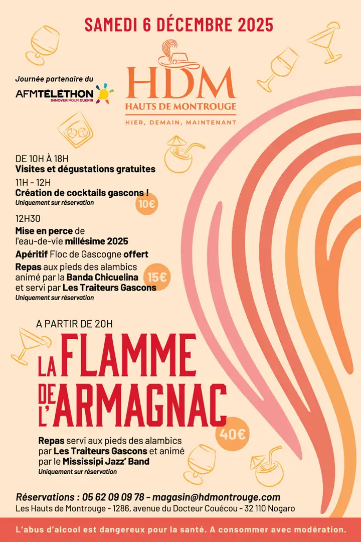 La Flamme de l'Armagnac des Hauts de Montrouge