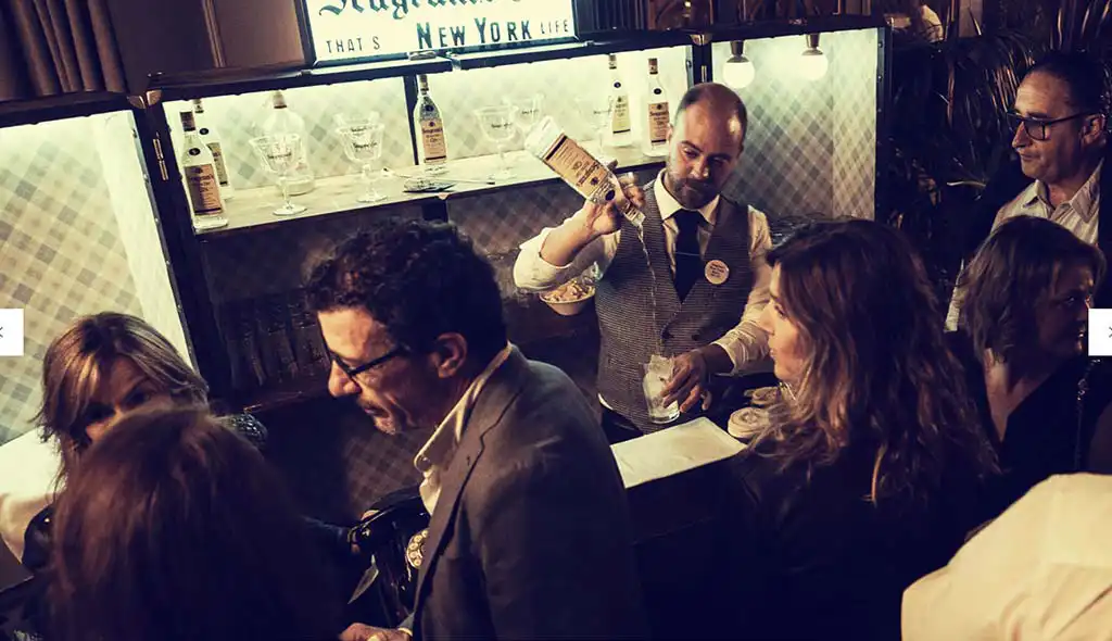 Seagram's Gin - bar